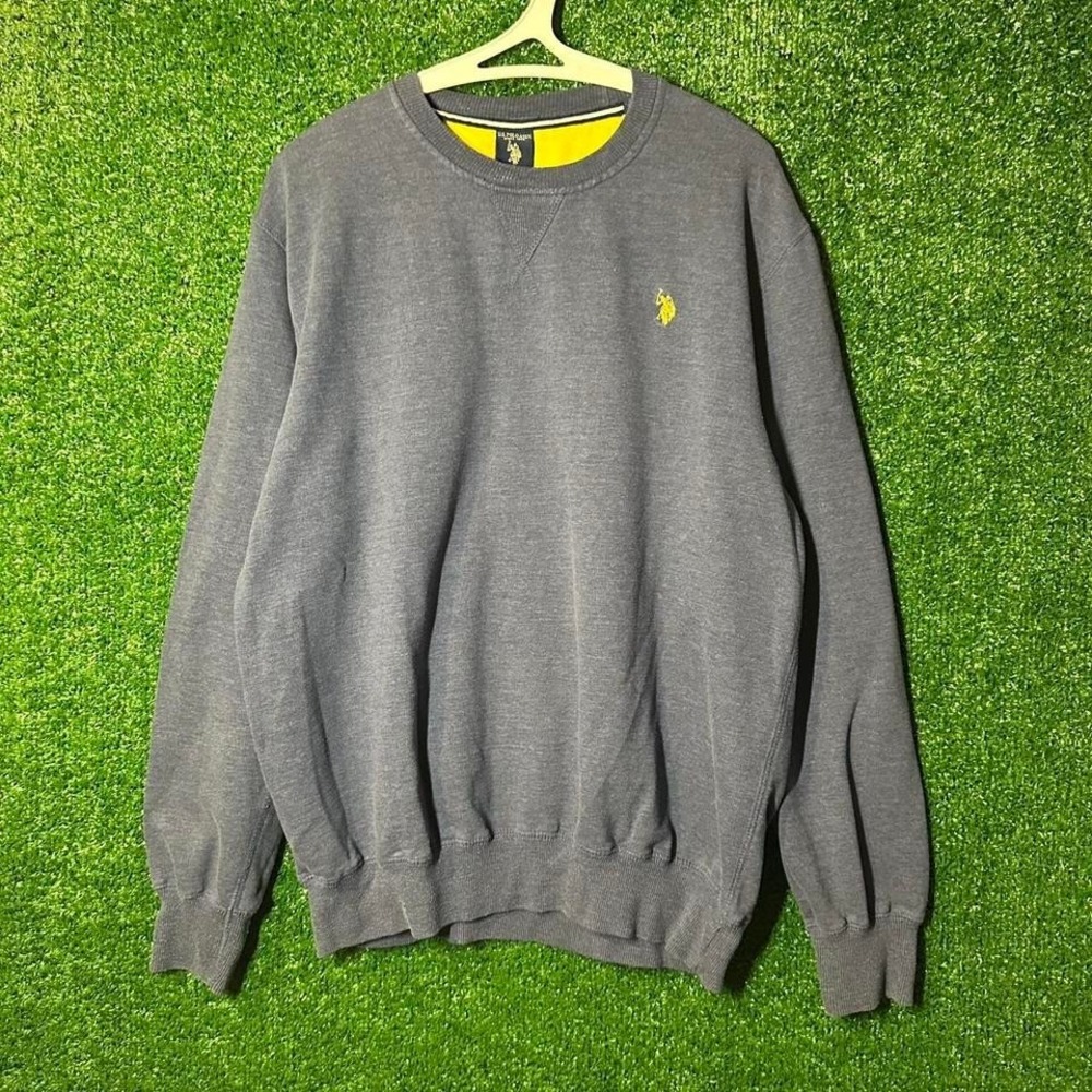 Blue US‎ Polo Crewneck Sweatshirt